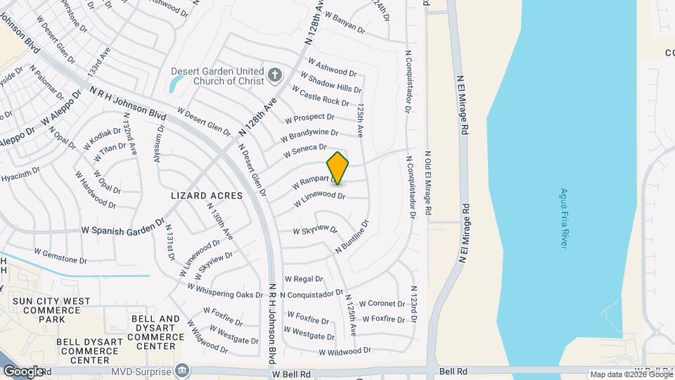 12530 W Limewood Dr Mapa y Detalles de la Ubicación