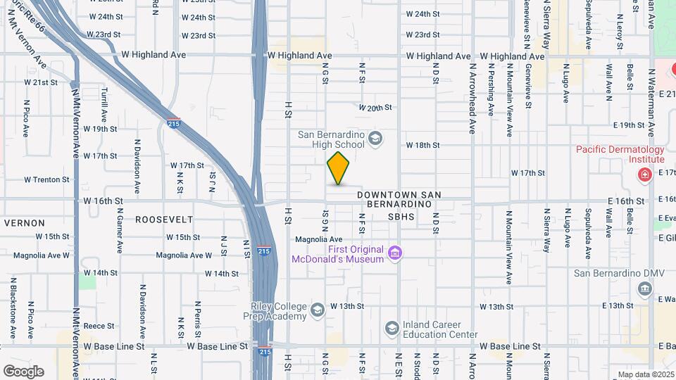 665-671 W 17th St Map and Location Details