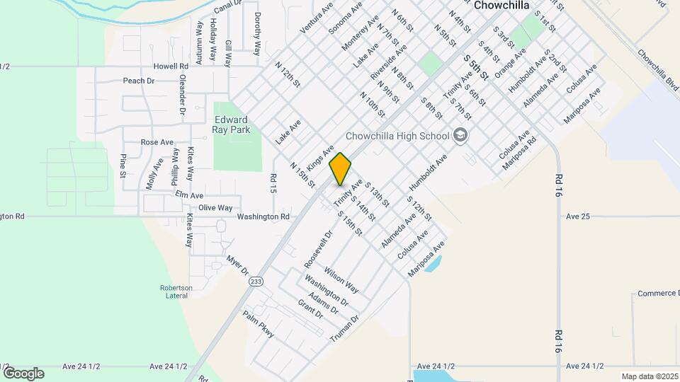 1404 Trinity Ave Map and Location Details