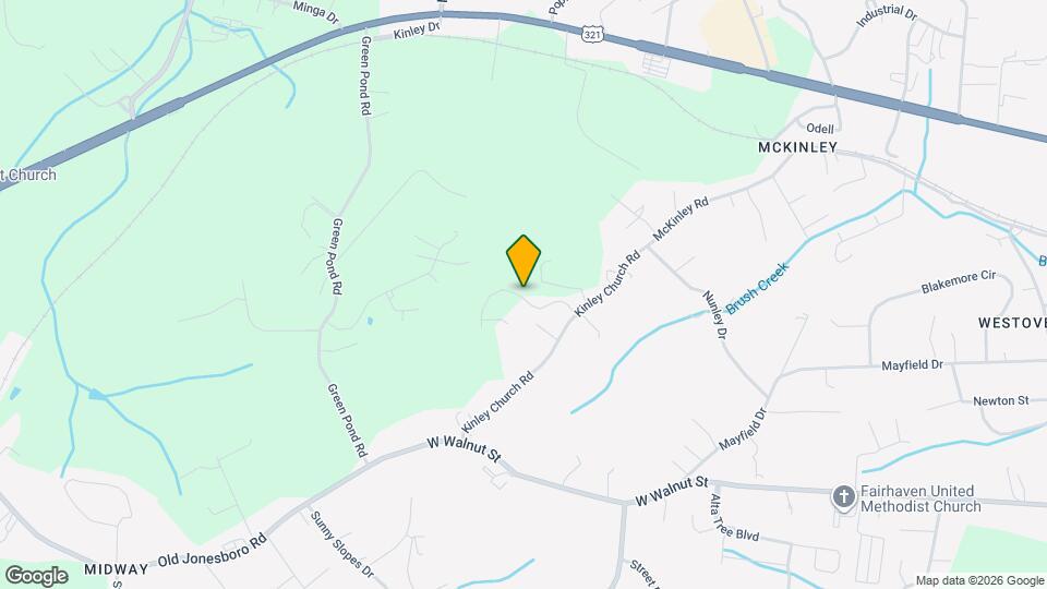 1035 Ridgewood Ln Map and Location Details