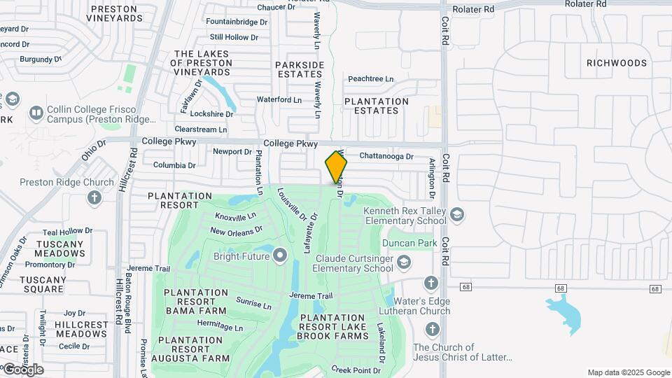 6009 Wilmington Dr Map and Location Details