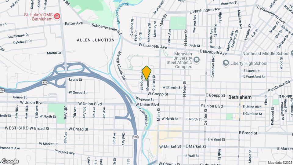 945 Monocacy St Map and Location Details