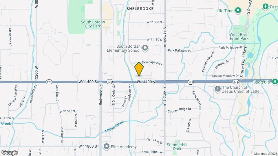 1462 W 11380 S Map and Location Details