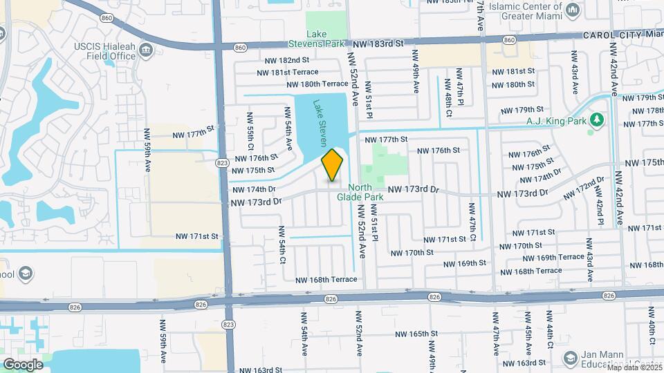 17341 NW 53rd Ave Map and Location Details