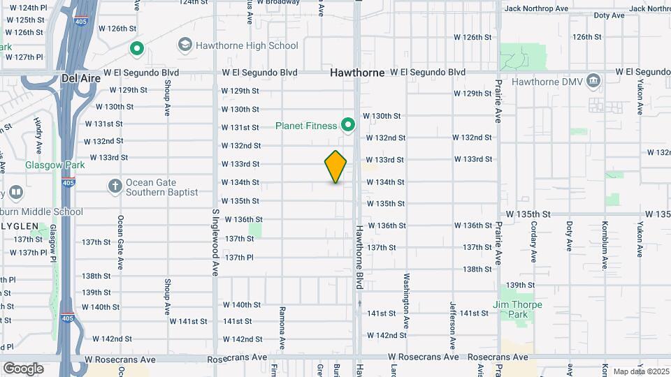 4444 W 134th St Map and Location Details