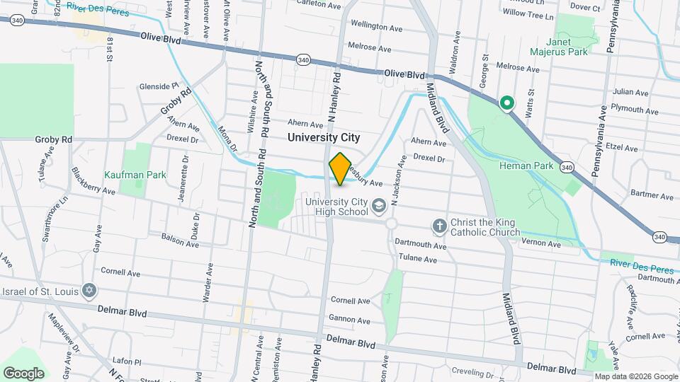 1411 Midland Blvd Map and Location Details