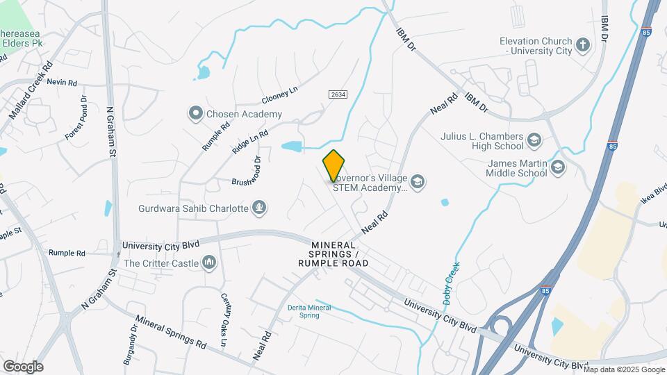 1444 Rumstone Ln Map and Location Details