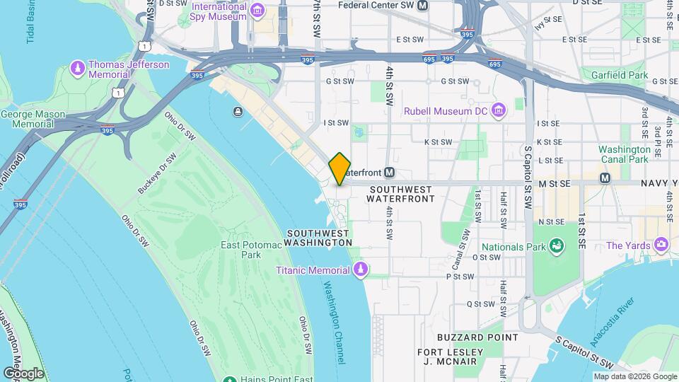 525 Water St SW, Unit 218 Map and Location Details