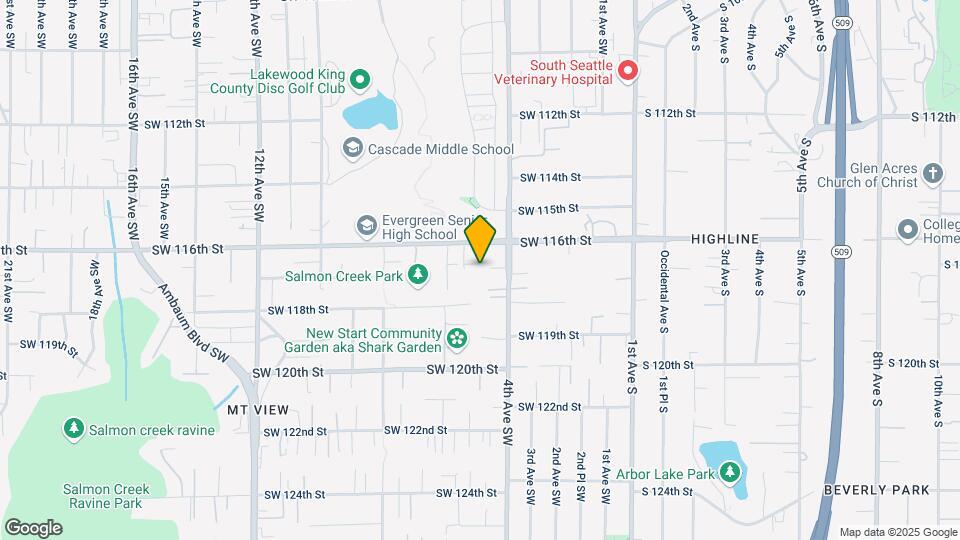 429 SW 116th Pl Map and Location Details