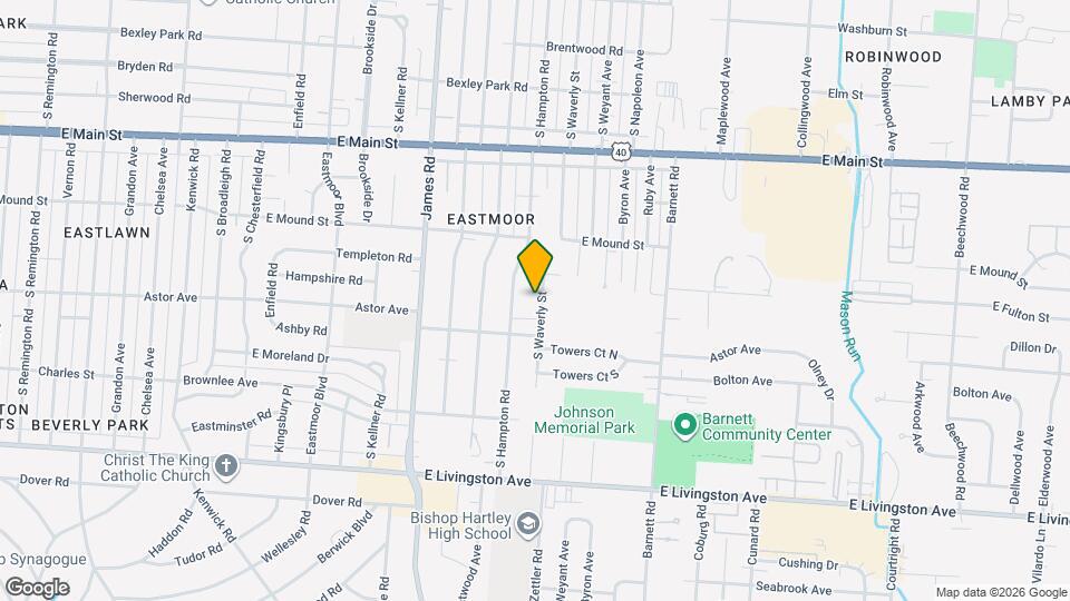 961 S Waverly St, Unit 961 Mapa y Detalles de la Ubicación