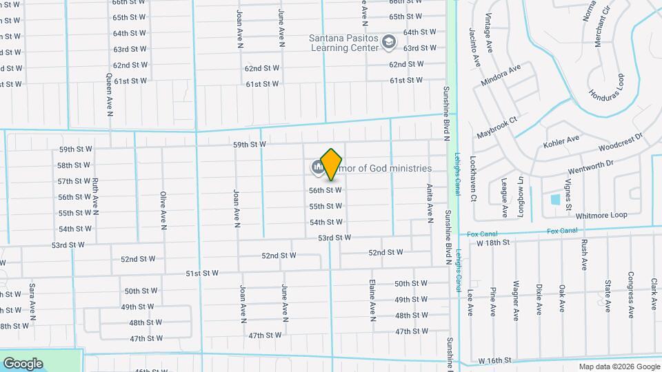 2706 56th St W Map and Location Details