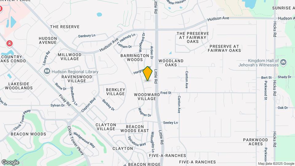 8904 Whistler Way Map and Location Details