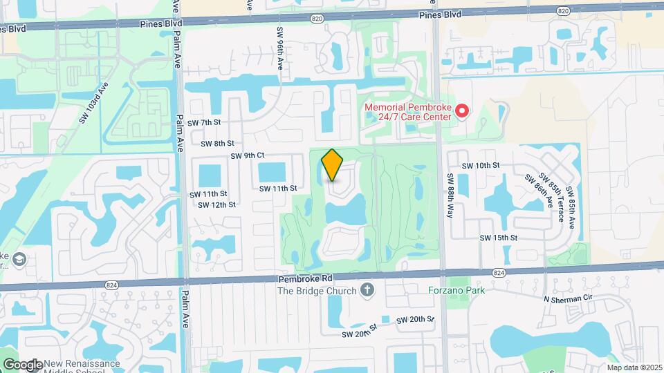 9400 N Hollybrook Lake Dr Map and Location Details