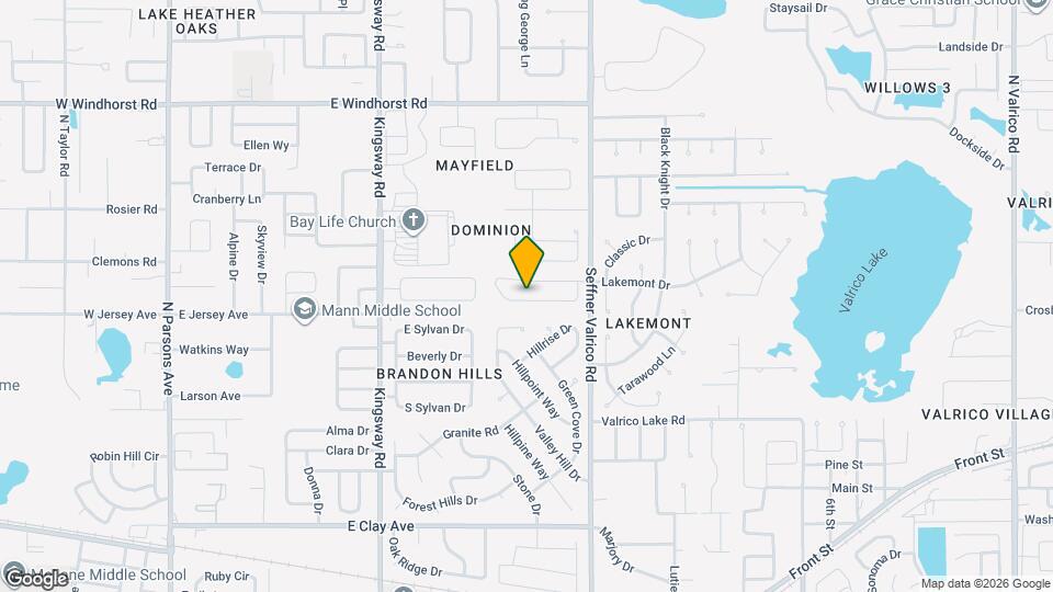 656 Lakemont Dr Map and Location Details