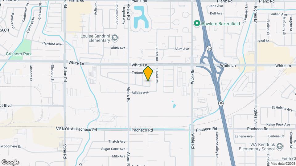 4309 Rosewall St Map and Location Details