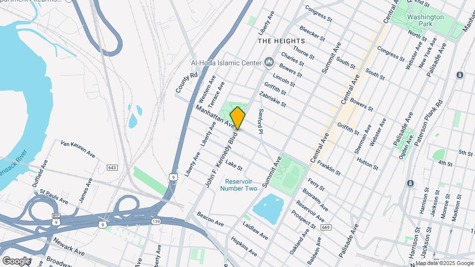 3294 John F. Kennedy Blvd, Unit 204 Mapa y Detalles de la Ubicación