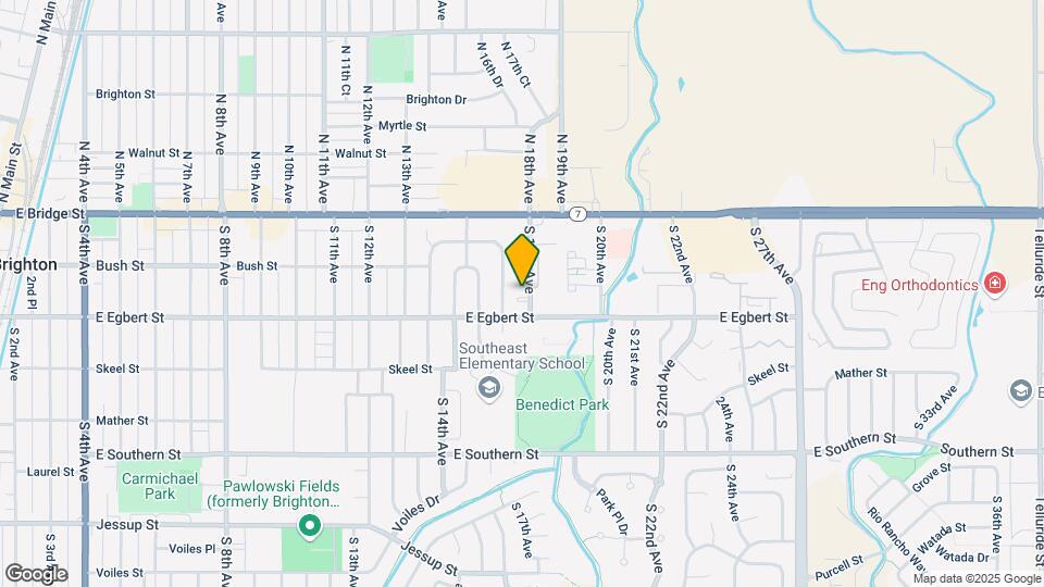 153 S 18th Ave Map and Location Details