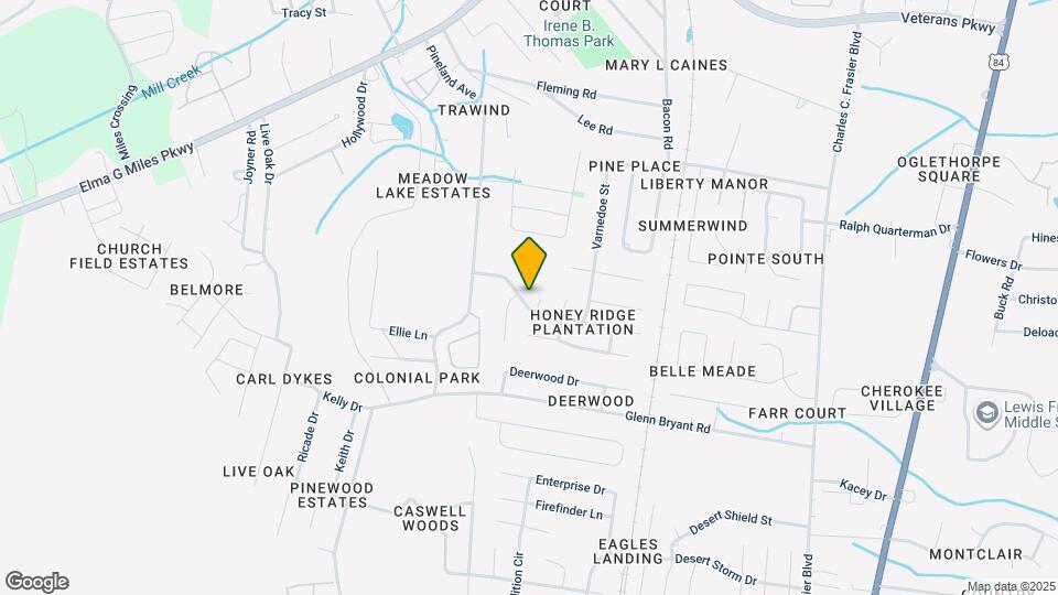 644 Honey Ridge Ln Mapa y Detalles de la Ubicación