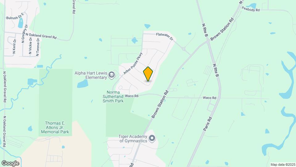 3607 Yellowwood Dr Map and Location Details