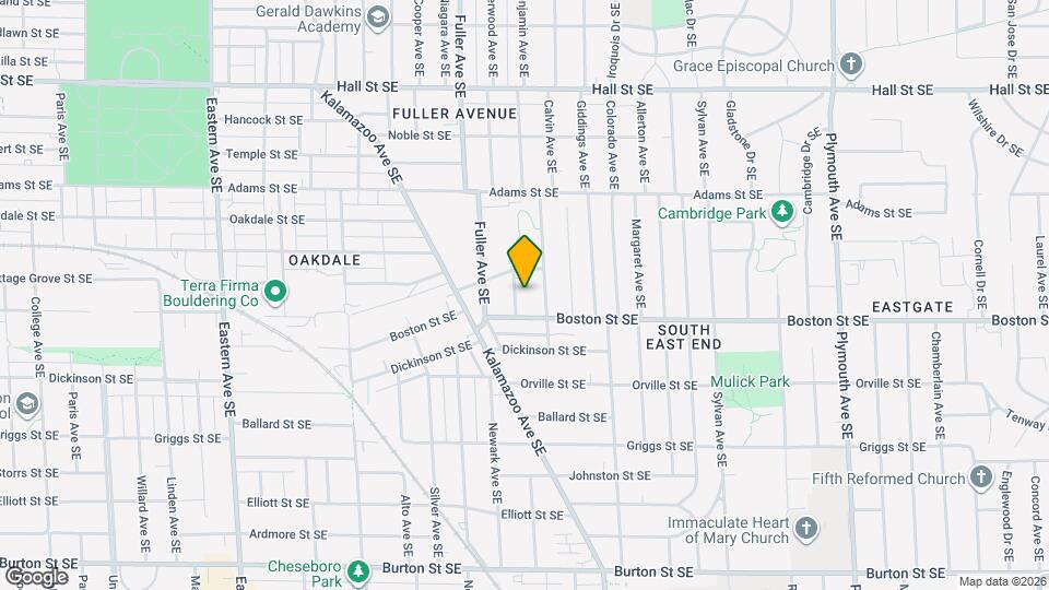 1524 Silver Creek Ave SE Mapa y Detalles de la Ubicación