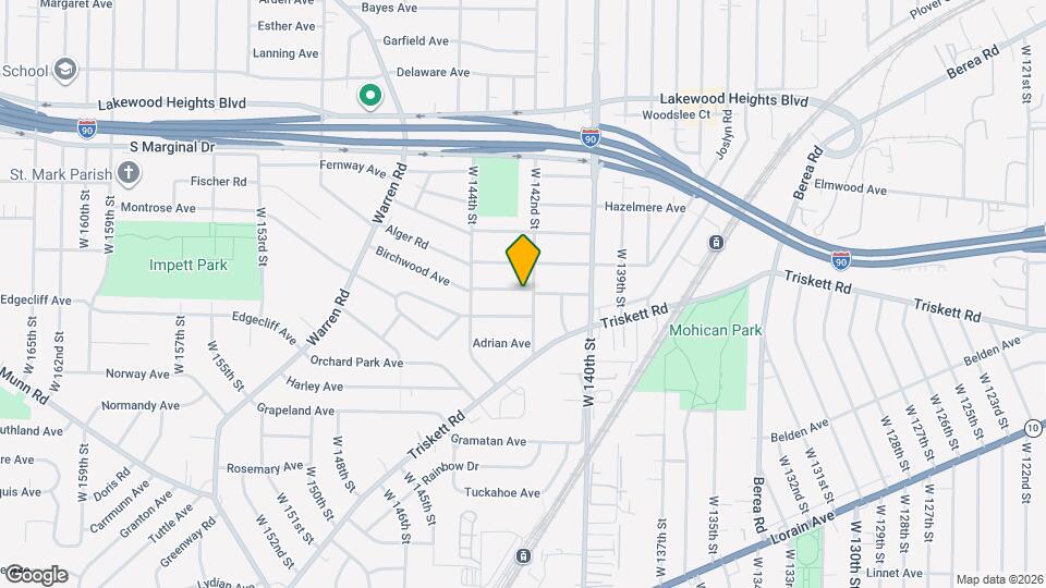 3252 W 142nd St Mapa y Detalles de la Ubicación