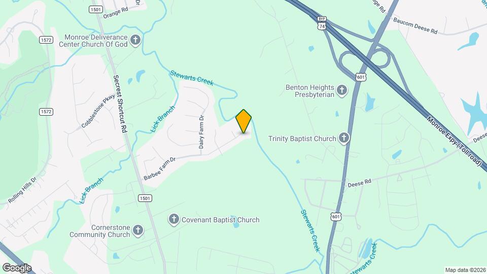 2805 Churn Ct Mapa y Detalles de la Ubicación