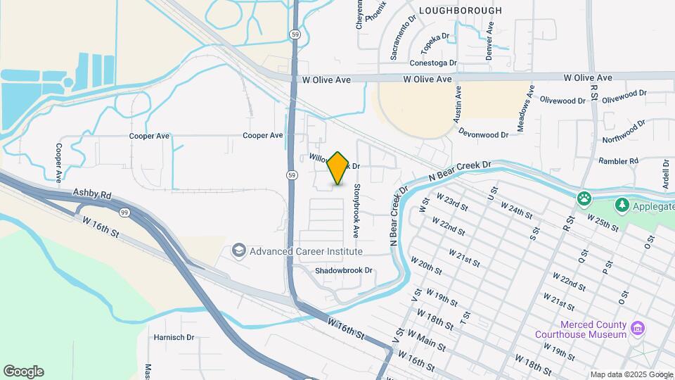 1686 Willowbrook Dr Map and Location Details