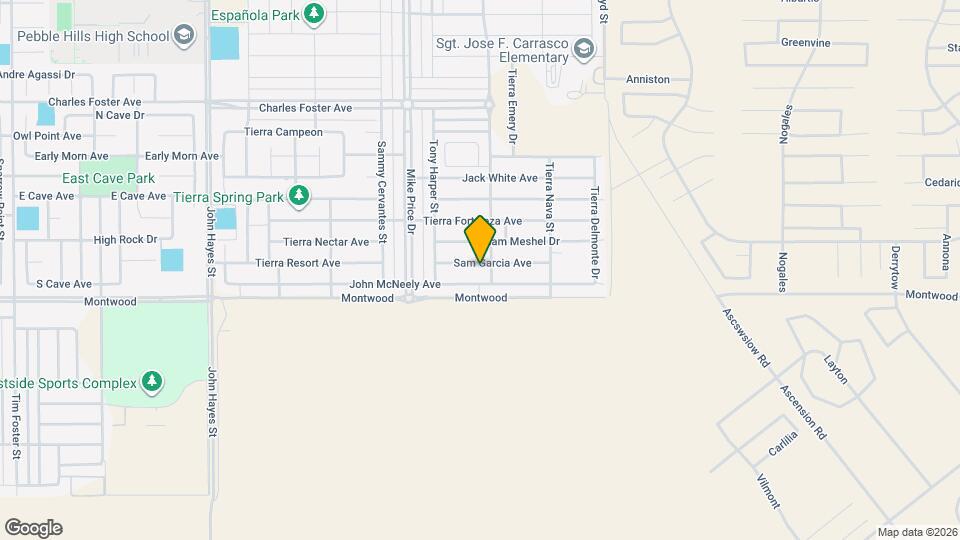 14760 Sam Garcia Ave Map and Location Details