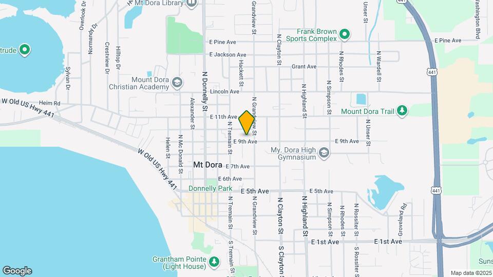 431 E 9th Ave Map and Location Details