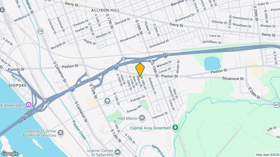 1725 Revere St Map and Location Details