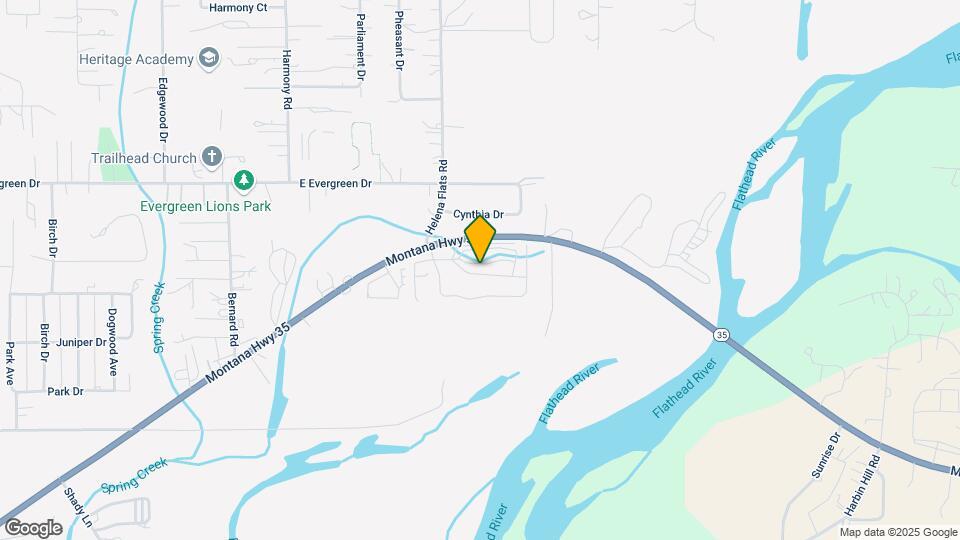 Glacier Pines RV Park Map and Location Details