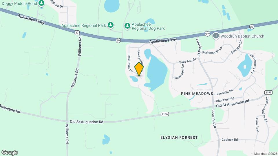 2136 Little River Ln Map and Location Details