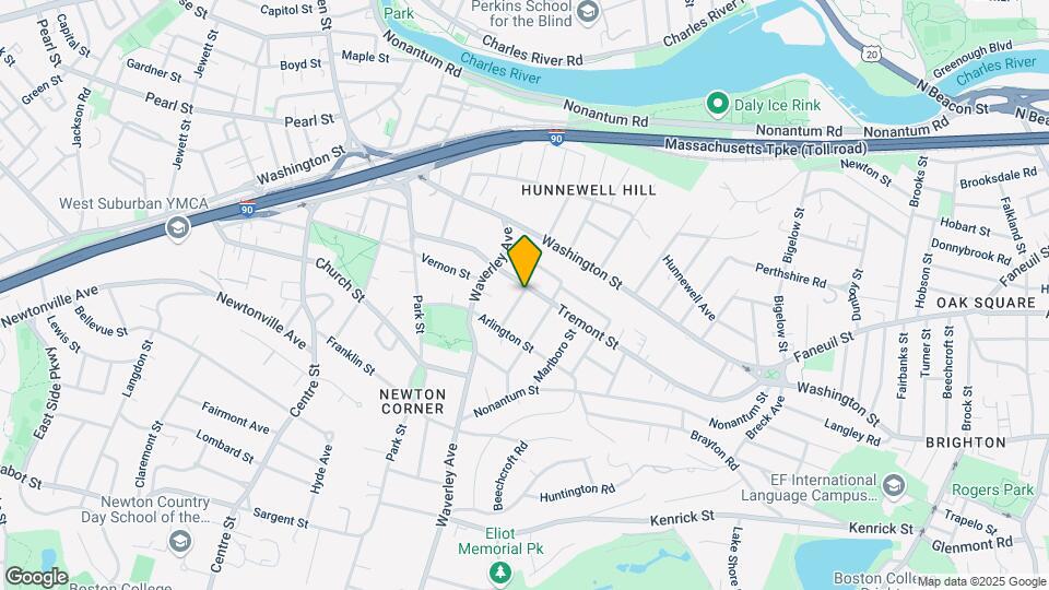 8 Belmont St, Unit 2 Map and Location Details