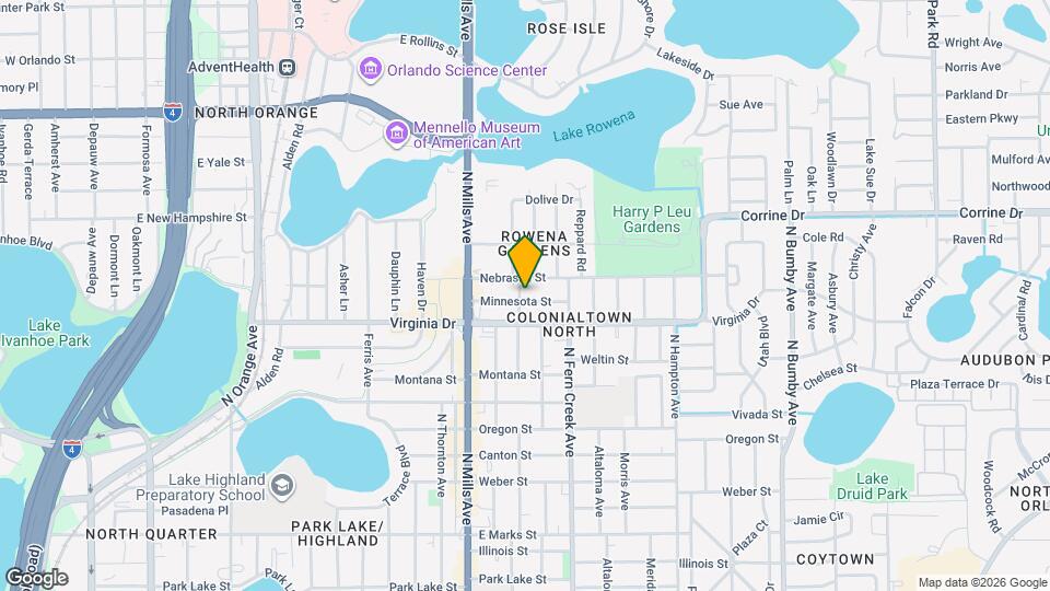 1503 Belgrade Ave Map and Location Details