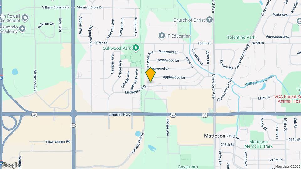 4328 W Lindenwood Dr Map and Location Details