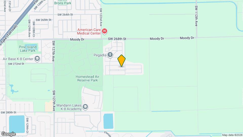 11921 SW 273rd St Map and Location Details