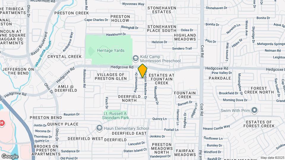 4504 Cadillac Dr Map and Location Details