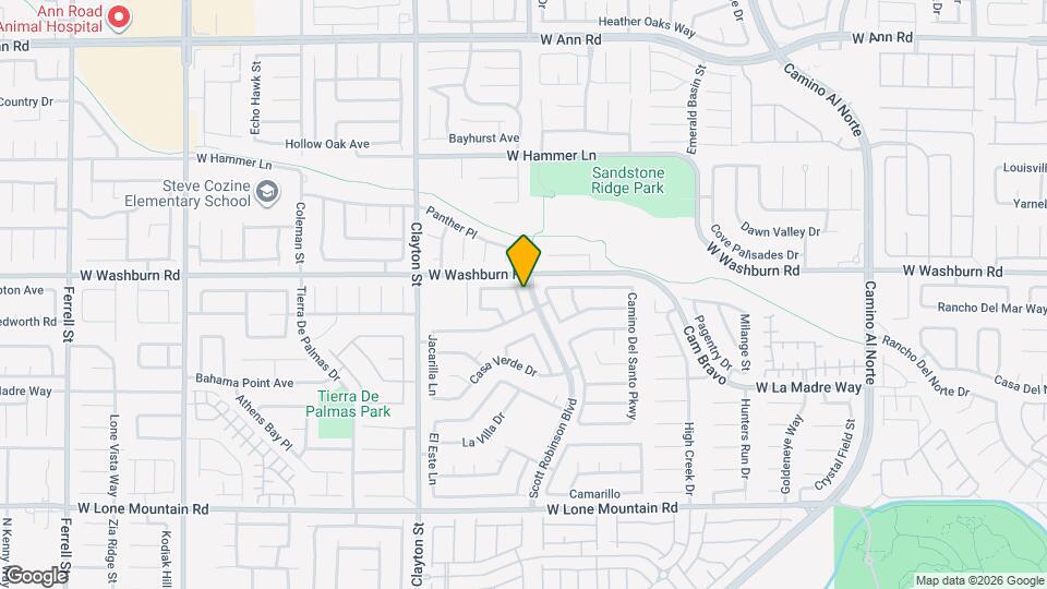 5124 Palo Pinto Ln Mapa y Detalles de la Ubicación