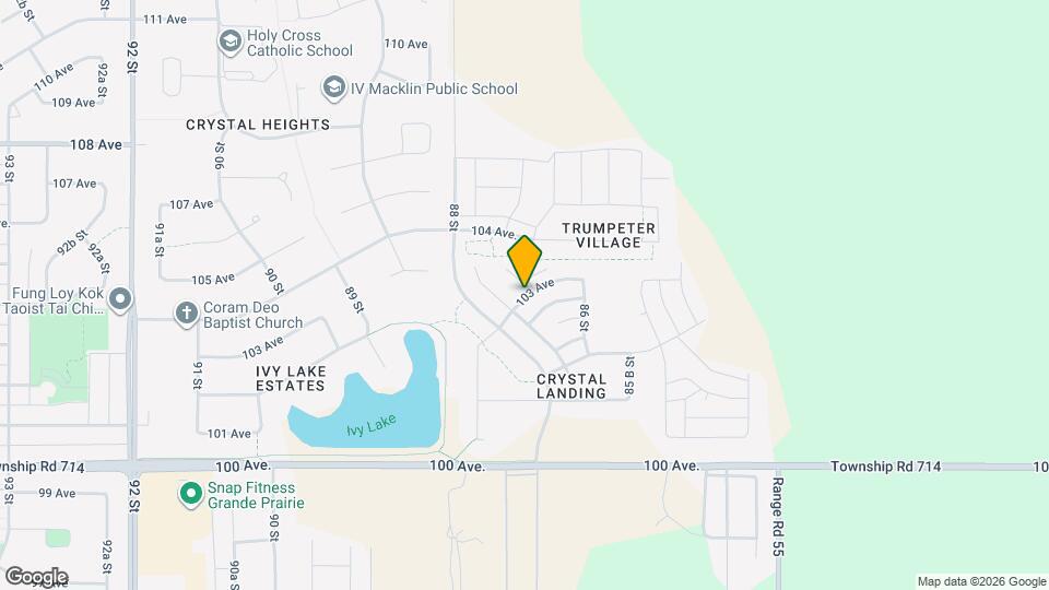 8640-8103 103 Ave Map and Location Details