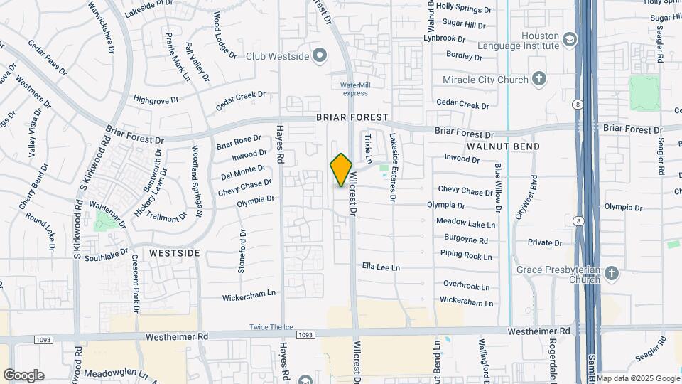 2100 Wilcrest Dr Map and Location Details