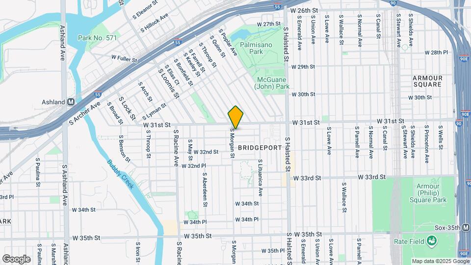 3117 S Morgan St, Unit 2 Mapa y Detalles de la Ubicación