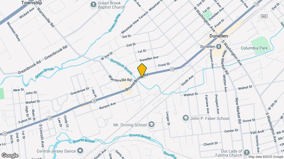 745 Bound Brook Rd, Unit 205 Map and Location Details