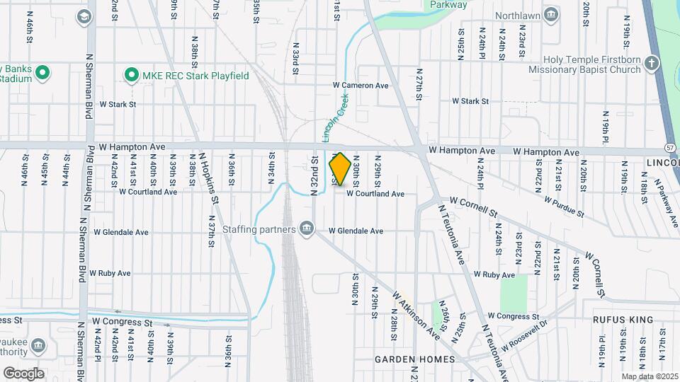4702 N 31st St Map and Location Details