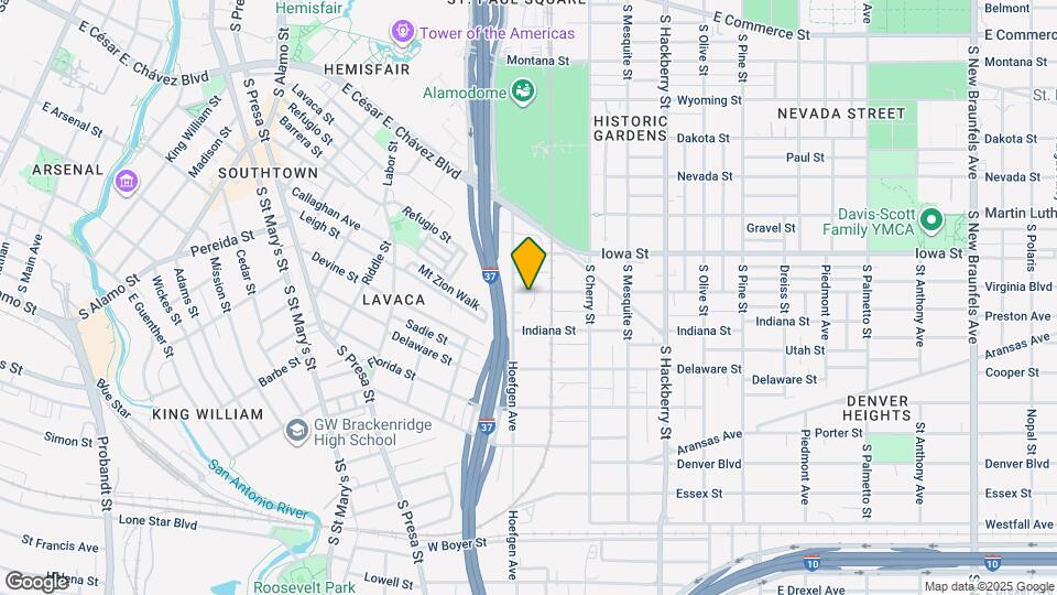 210 Virginia Blvd Map and Location Details