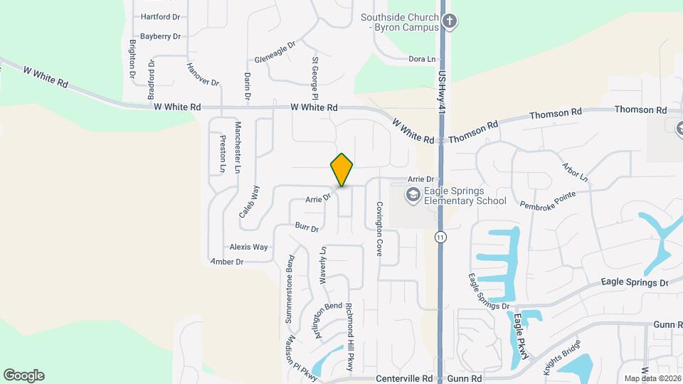 401 Timberwind Dr Map and Location Details