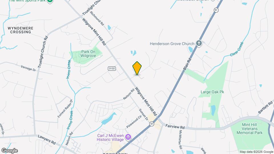 8124 Pine Hill Rd Map and Location Details