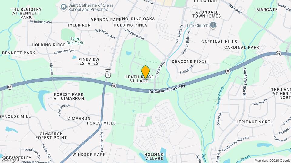 303 Sugar Maple Ave Map and Location Details