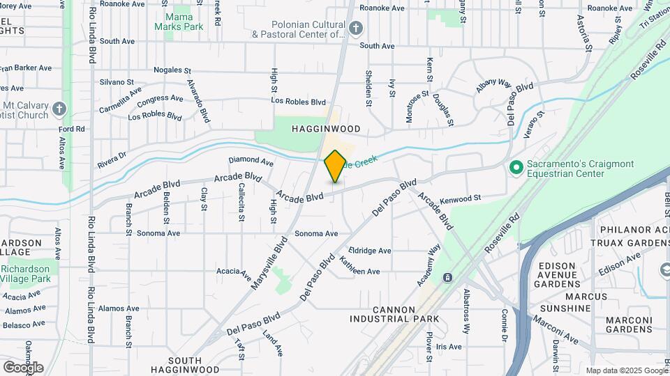 1593 Arcade Blvd Map and Location Details