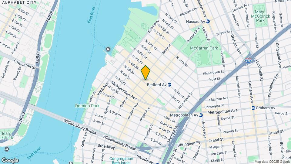 119 N 5th St Map and Location Details