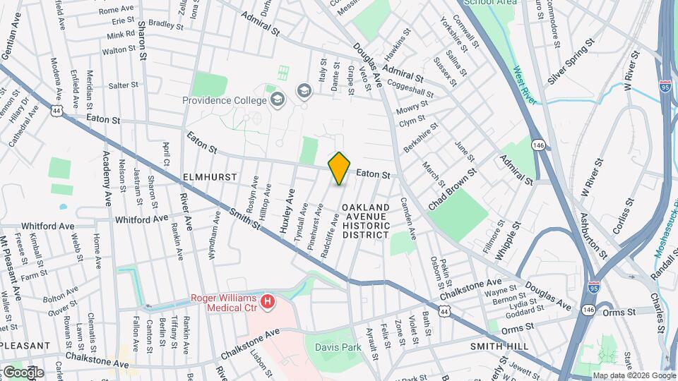 118 Radcliffe Ave Map and Location Details